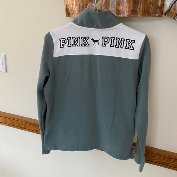 Pink sea foam green perfect quarter zip xs - Picture 3 of 5